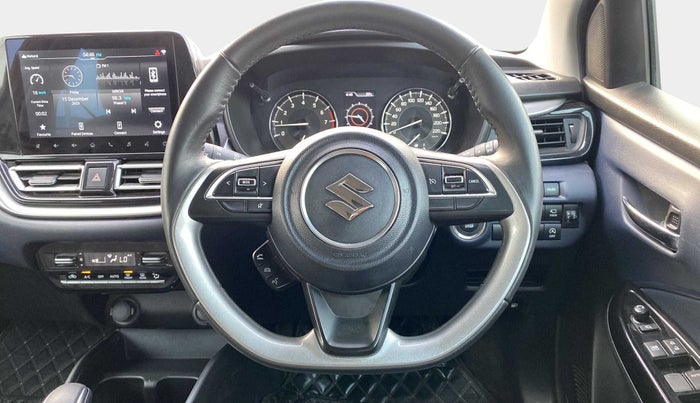 2022 Maruti Baleno ALPHA 1.2 AGS, Petrol, Automatic, 8,606 km, Steering Wheel Close Up