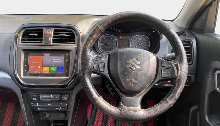 2021 Maruti Vitara Brezza ZXI PLUS, Petrol, Manual, 20,458 km, Steering Wheel Close Up