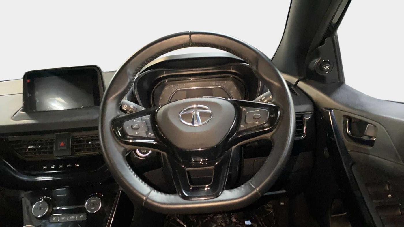 2021 Tata NEXON XZ PLUS (O) DIESEL DARK EDITION, Diesel, Manual, 16,984 km, Steering Wheel Close Up