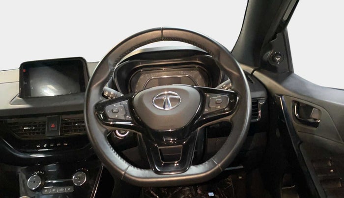 2021 Tata NEXON XZ PLUS (O) DIESEL DARK EDITION, Diesel, Manual, 16,984 km, Steering Wheel Close Up