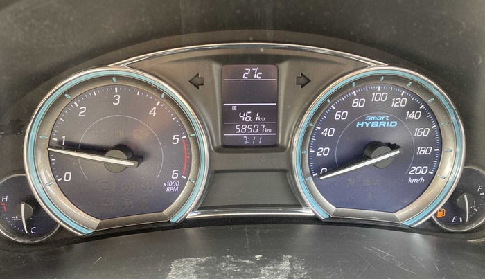 2018 Maruti Ciaz ALPHA DIESEL 1.3, Diesel, Manual, 58,528 km, Odometer Image