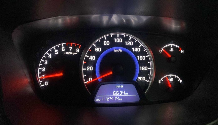 2016 Hyundai Grand i10 ASTA 1.2 KAPPA VTVT, Petrol, Manual, 1,12,654 km, Odometer Image