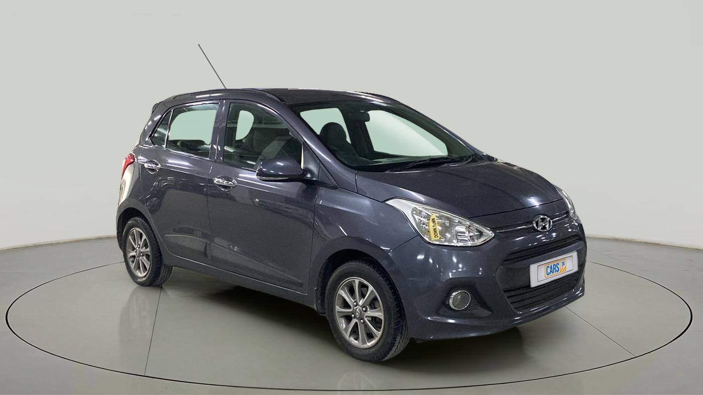 2016 Hyundai Grand i10 ASTA 1.2 KAPPA VTVT, Petrol, Manual, 1,12,654 km, Right Front Diagonal