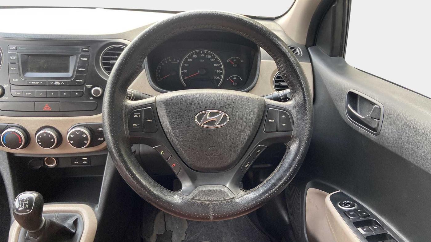 2018 Hyundai Grand i10 MAGNA 1.2 KAPPA VTVT, Petrol, Manual, 46,284 km, Steering Wheel Close Up