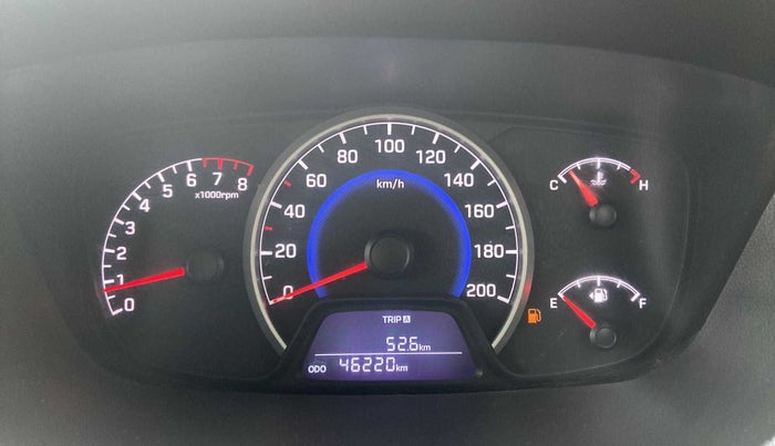 2018 Hyundai Grand i10 MAGNA 1.2 KAPPA VTVT, Petrol, Manual, 46,284 km, Odometer Image