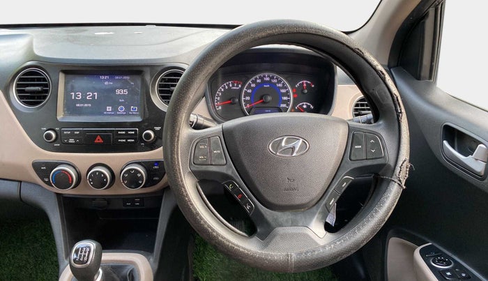 2018 Hyundai Grand i10 SPORTZ 1.2 KAPPA VTVT, Petrol, Manual, 42,188 km, Steering Wheel Close Up