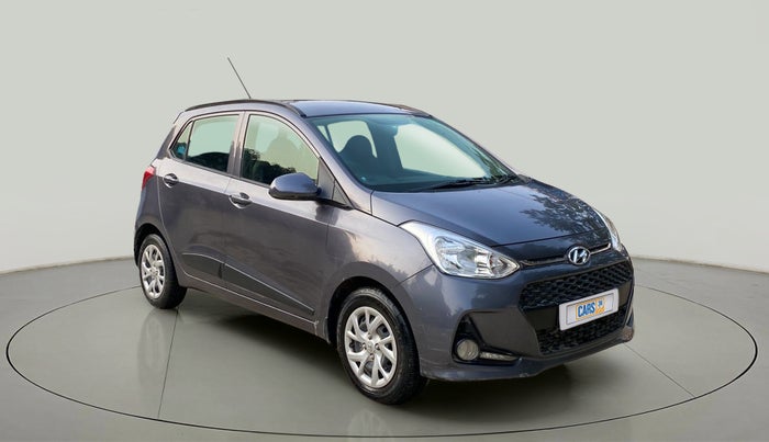 2018 Hyundai Grand i10 SPORTZ 1.2 KAPPA VTVT, Petrol, Manual, 42,188 km, Right Front Diagonal