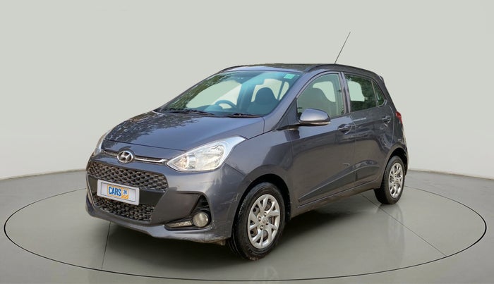 2018 Hyundai Grand i10 SPORTZ 1.2 KAPPA VTVT, Petrol, Manual, 42,188 km, Left Front Diagonal