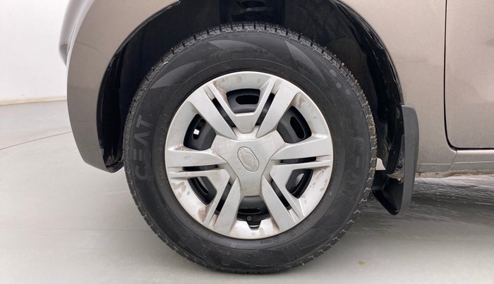 2018 Datsun Redi Go S 1.0 AMT, Petrol, Automatic, 28,455 km, Left Front Wheel