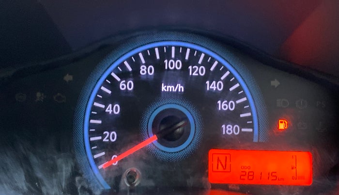 2018 Datsun Redi Go S 1.0 AMT, Petrol, Automatic, 28,455 km, Odometer Image