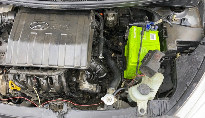 2018 Hyundai Grand i10 SPORTZ 1.2 KAPPA VTVT, Petrol, Manual, 70,617 km, Engine View - Left