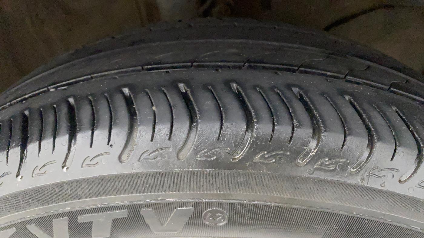 2019 Honda Amaze 1.2L I-VTEC VX, Petrol, Manual, 56,924 km, Right Front Tyre Tread