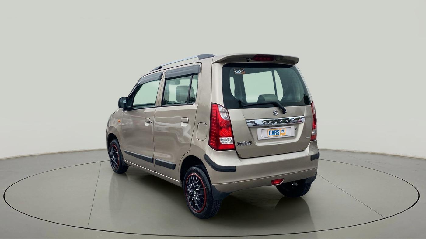2013 Maruti Wagon R 1.0 VXI, Petrol, Manual, 46,935 km, Left Back Diagonal