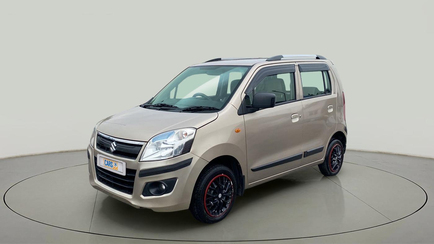 2013 Maruti Wagon R 1.0 VXI, Petrol, Manual, 46,935 km, Left Front Diagonal