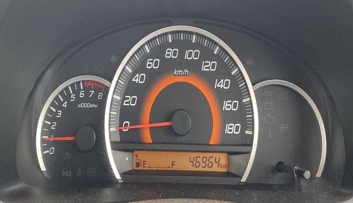 2013 Maruti Wagon R 1.0 VXI, Petrol, Manual, 46,935 km, Odometer Image