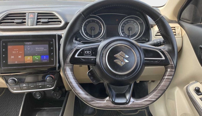 2021 Maruti Dzire ZXI AMT, Petrol, Automatic, 48,756 km, Steering Wheel Close Up