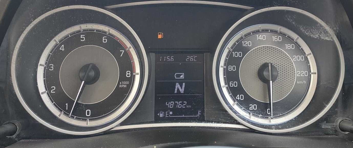 2021 Maruti Dzire ZXI AMT, Petrol, Automatic, 48,756 km, Odometer Image