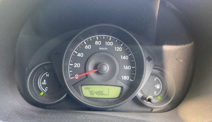 2017 Hyundai Eon ERA +, Petrol, Manual, 76,473 km, Odometer Image