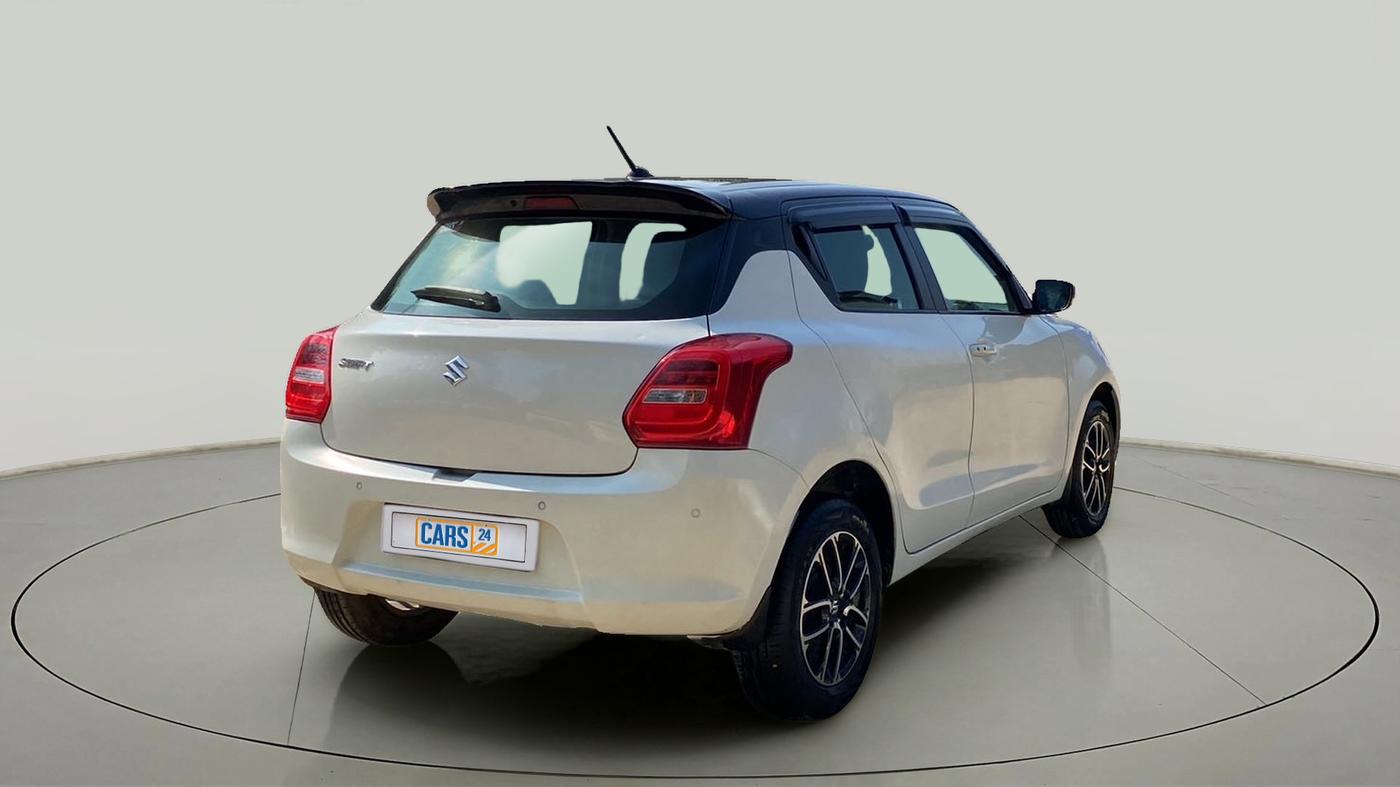 2022 Maruti Swift ZXI PLUS AMT DUAL TONE, Petrol, Automatic, 26,004 km, Right Back Diagonal