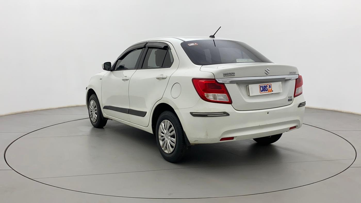 2017 Maruti Dzire VXI AMT, Petrol, Automatic, 86,474 km, Left Back Diagonal