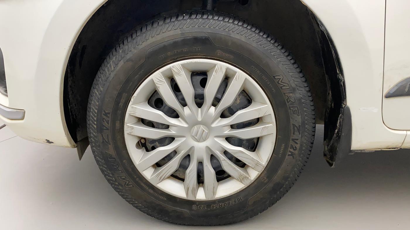 2017 Maruti Dzire VXI AMT, Petrol, Automatic, 86,474 km, Left Front Wheel