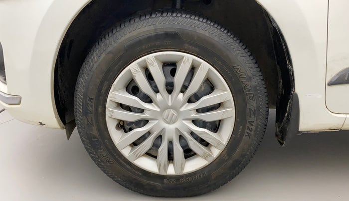 2017 Maruti Dzire VXI AMT, Petrol, Automatic, 86,474 km, Left Front Wheel