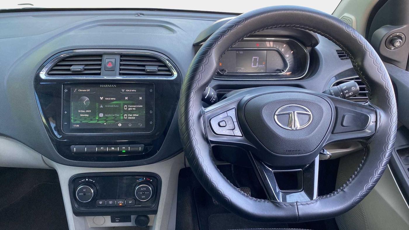 2022 Tata Tiago XZ PLUS CNG, CNG, Manual, 20,970 km, Steering Wheel Close Up