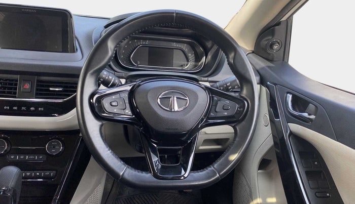 2021 Tata NEXON XZA PLUS (O) PETROL, Petrol, Automatic, 13,120 km, Steering Wheel Close Up