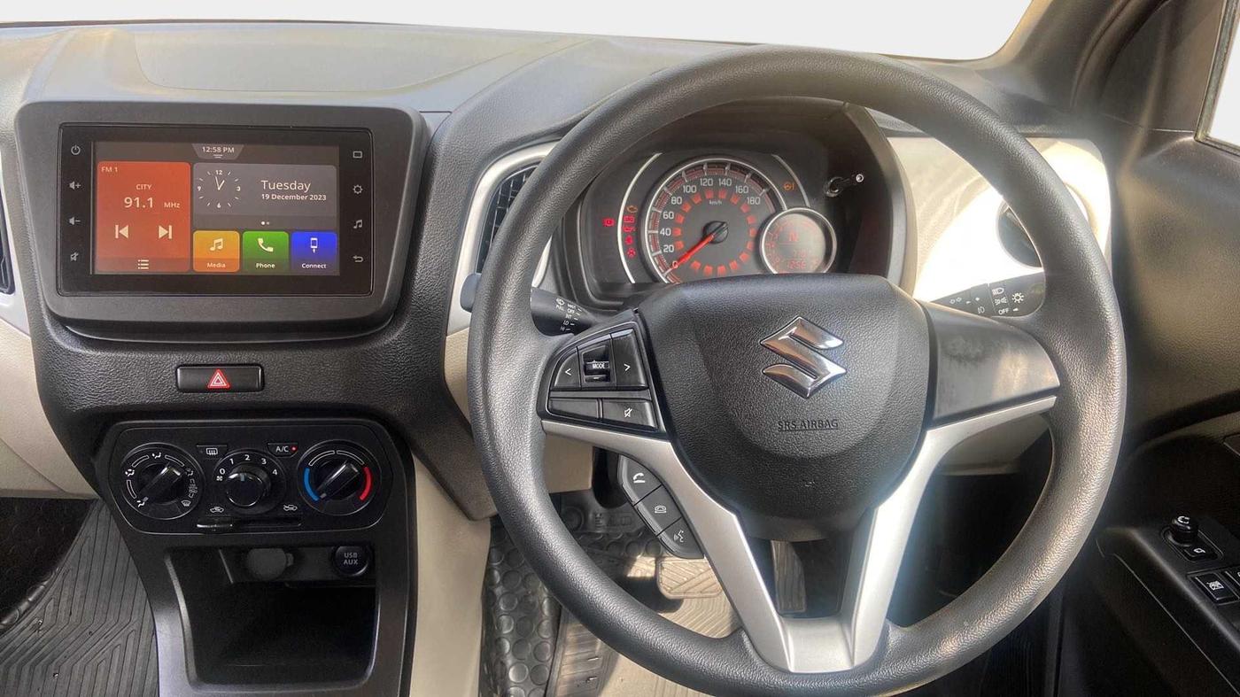 2021 Maruti New Wagon-R ZXI 1.2 AMT, Petrol, Automatic, 7,101 km, Steering Wheel Close Up