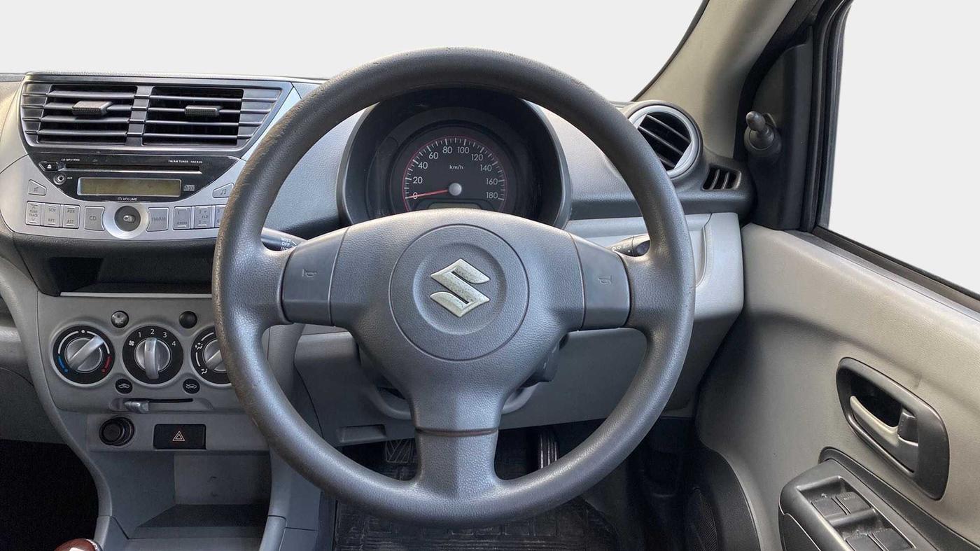 2011 Maruti A Star VXI, Petrol, Manual, 82,471 km, Steering Wheel Close Up