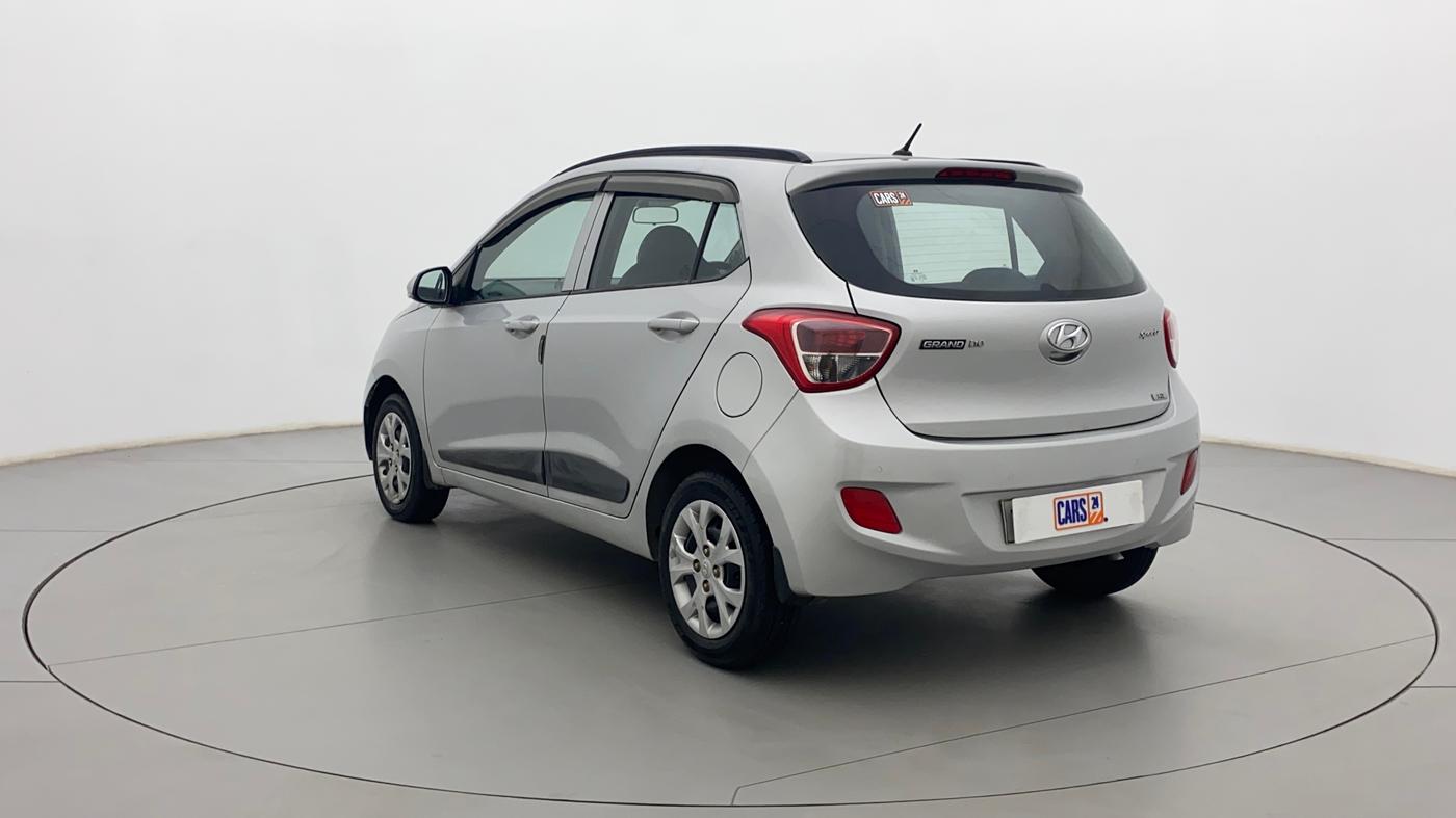 2016 Hyundai Grand i10 SPORTZ 1.2 KAPPA VTVT, Petrol, Manual, 96,402 km, Left Back Diagonal