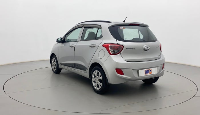 2016 Hyundai Grand i10 SPORTZ 1.2 KAPPA VTVT, Petrol, Manual, 96,402 km, Left Back Diagonal