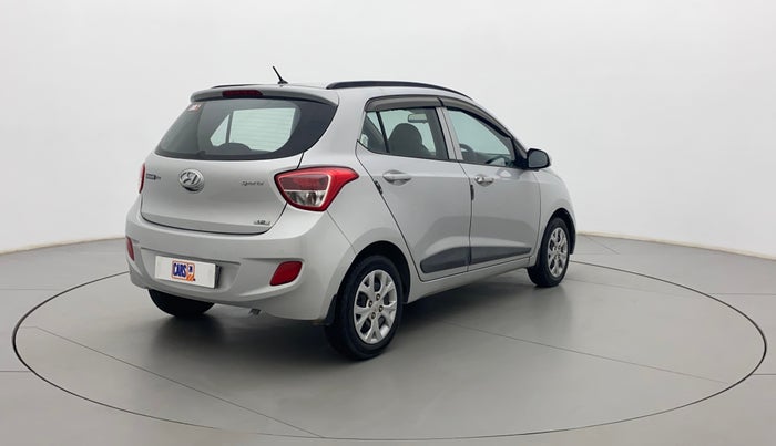 2016 Hyundai Grand i10 SPORTZ 1.2 KAPPA VTVT, Petrol, Manual, 96,402 km, Right Back Diagonal