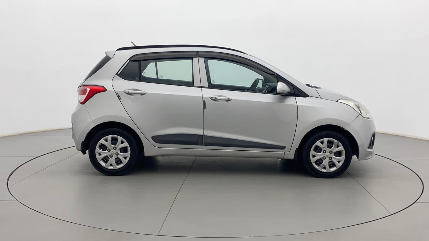 2016 Hyundai Grand i10 SPORTZ 1.2 KAPPA VTVT, Petrol, Manual, 96,402 km, Right Side View