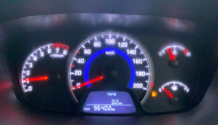 2016 Hyundai Grand i10 SPORTZ 1.2 KAPPA VTVT, Petrol, Manual, 96,402 km, Odometer Image