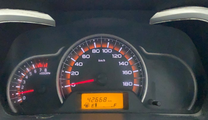 2017 Maruti Alto K10 VXI, Petrol, Manual, 42,668 km, Odometer Image