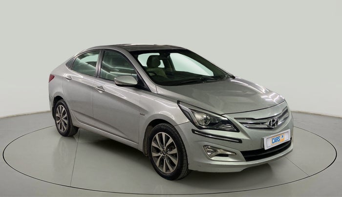 2016 Hyundai Verna FLUIDIC 4S 1.6 VTVT SX, Petrol, Manual, 56,717 km, Right Front Diagonal
