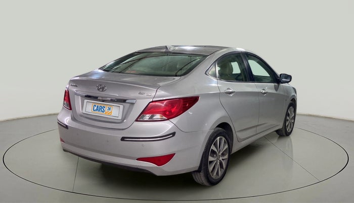 2016 Hyundai Verna FLUIDIC 4S 1.6 VTVT SX, Petrol, Manual, 56,717 km, Right Back Diagonal