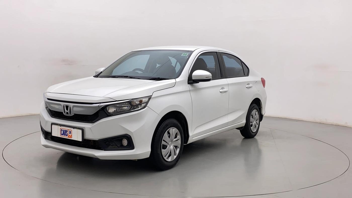 2020 Honda Amaze 1.5L I-DTEC S, Diesel, Manual, 1,11,537 km, Left Front Diagonal