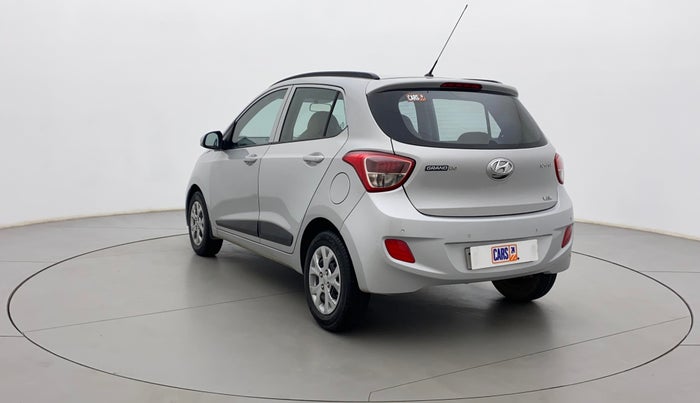 2016 Hyundai Grand i10 SPORTZ 1.2 KAPPA VTVT, Petrol, Manual, 60,766 km, Left Back Diagonal