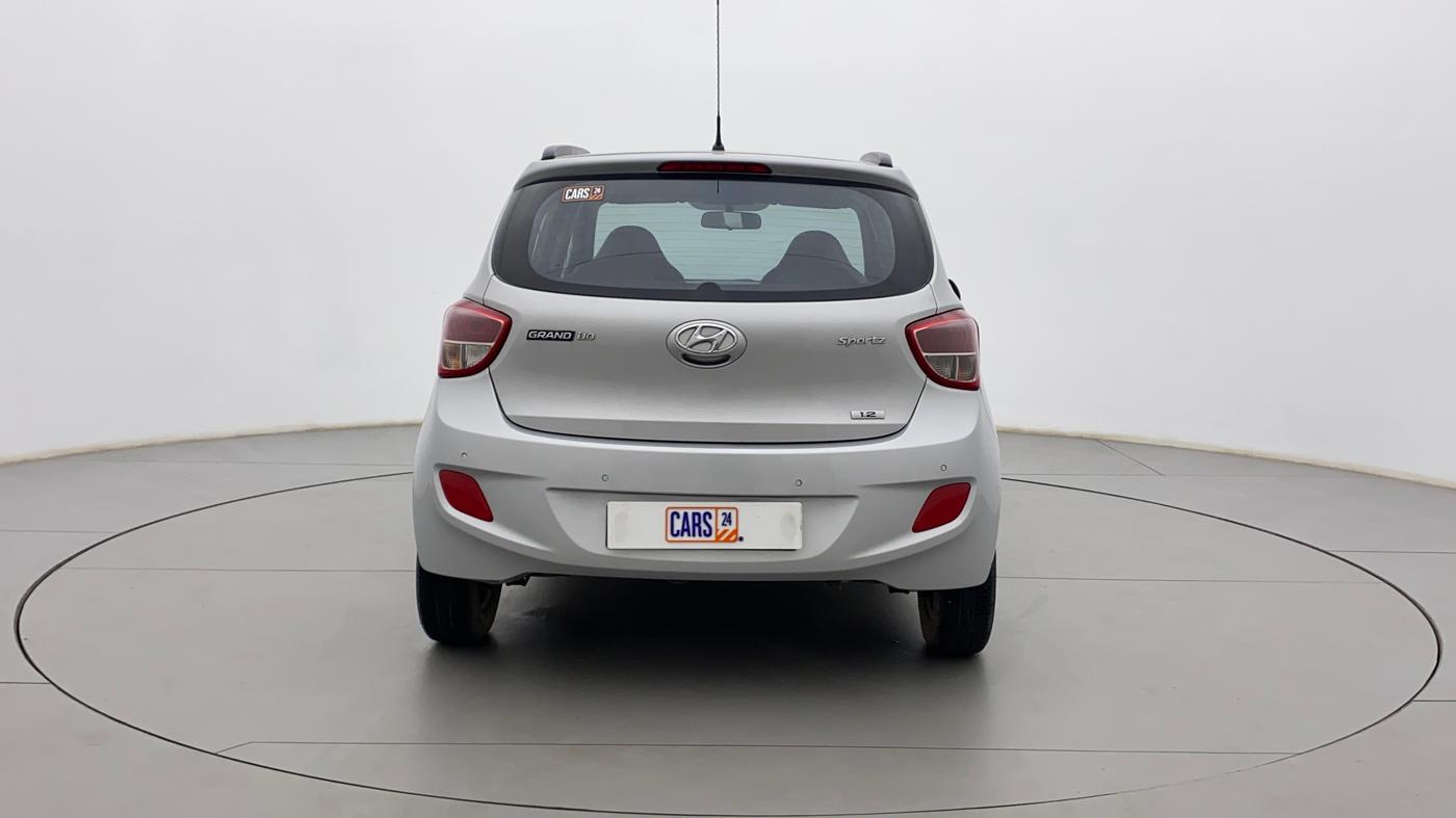 2016 Hyundai Grand i10 SPORTZ 1.2 KAPPA VTVT, Petrol, Manual, 60,766 km, Back/Rear