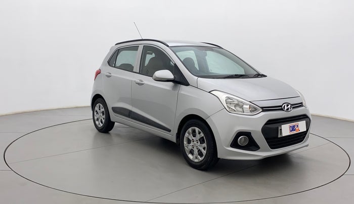 2016 Hyundai Grand i10 SPORTZ 1.2 KAPPA VTVT, Petrol, Manual, 60,766 km, Right Front Diagonal
