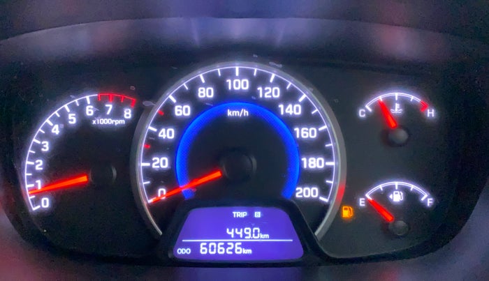 2016 Hyundai Grand i10 SPORTZ 1.2 KAPPA VTVT, Petrol, Manual, 60,766 km, Odometer Image