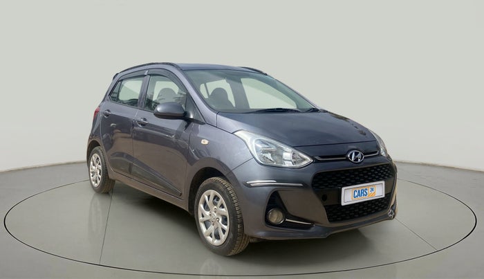 2018 Hyundai Grand i10 SPORTZ 1.2 KAPPA VTVT, Petrol, Manual, 21,414 km, Right Front Diagonal