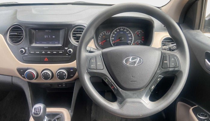 2018 Hyundai Grand i10 SPORTZ 1.2 KAPPA VTVT, Petrol, Manual, 21,414 km, Steering Wheel Close Up