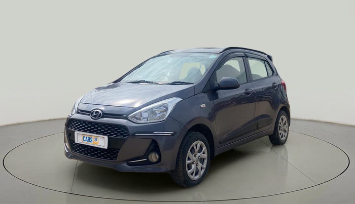 2018 Hyundai Grand i10 SPORTZ 1.2 KAPPA VTVT, Petrol, Manual, 21,414 km, Left Front Diagonal