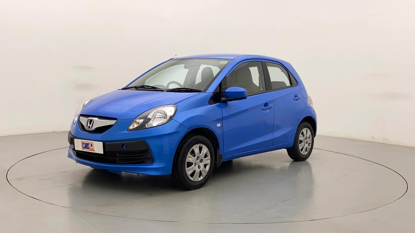 2013 Honda Brio S MT, Petrol, Manual, 65,665 km, Left Front Diagonal