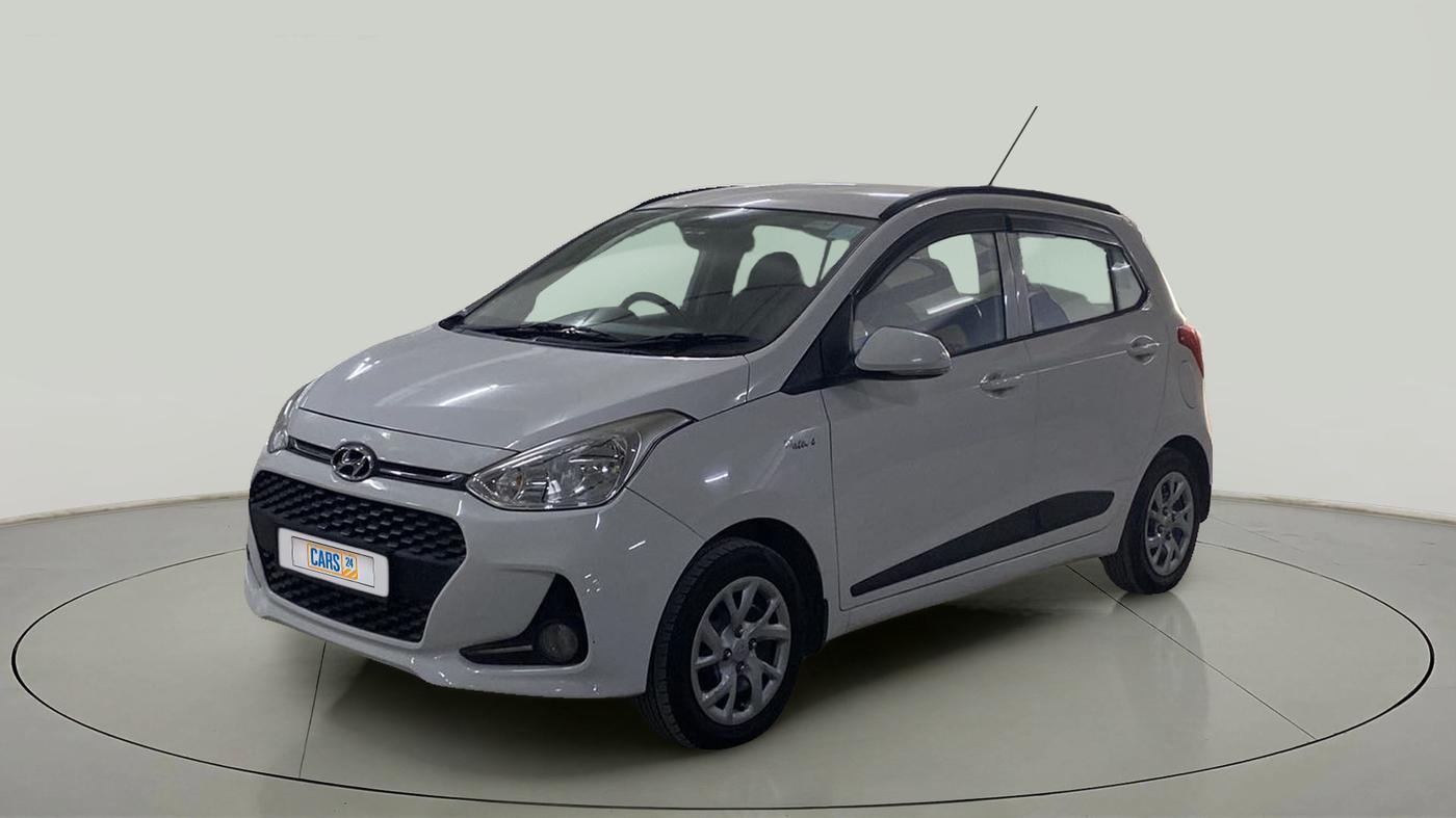 2018 Hyundai Grand i10 SPORTZ (O) 1.2 KAPPA VTVT, CNG, Manual, 88,318 km, Left Front Diagonal