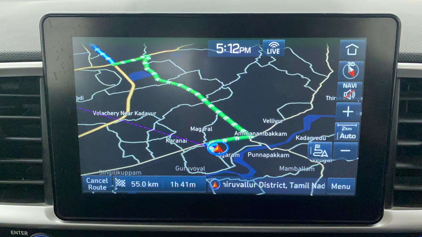 2019 Hyundai VENUE SX PLUS 1.0 TURBO DCT, Petrol, Automatic, 55,072 km, Navigation System