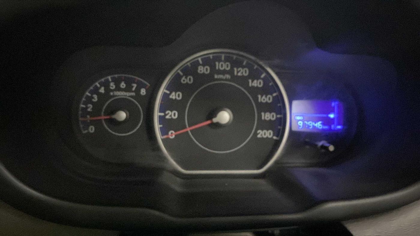 2012 Hyundai i10 ERA 1.1, Petrol, Manual, 97,929 km, Odometer Image